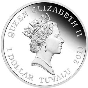 Tuvalu / Silver Ounce 2011 Transformers - Megatron - obverse photo