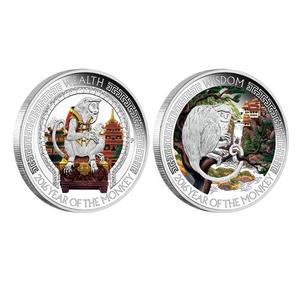 Tuvalu / Silver Ounce 2016 Good Fortune - Wealth - reverse photo