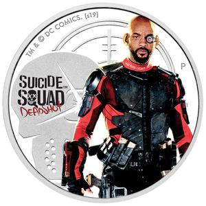 Tuvalu / Silver Ounce 2019 Suicide Squad - Deadshot - obverse photo