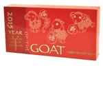 Gold Fifth-Ounce 2015 Year of the Goat - Longevity: Photo Coin, Tuvalu, Gold Fifth-Ounce 2015 Year of the Goat - Prosperity / thumbnail