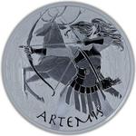 Tuvalu / Silver Ounce 2023 Gods of Olympus - Artemis - reverse photo