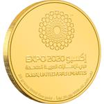 Gold Twenty Grams Expo 2020 Dubai: Photo Coin, United Arab Emirates, Gold Twenty Grams Expo 2020 Dubai / thumbnail