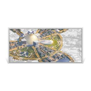 United Arab Emirates / Silver Five Grams Expo 2020 Dubai - reverse photo