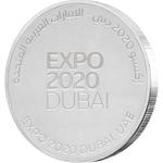 Silver Forty Grams Expo 2020 Dubai Medallion - English: Photo Coin, United Arab Emirates, Silver Forty Grams Expo 2020 Dubai Medallion - English / thumbnail