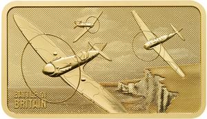 United Kingdom / Gold Twenty Grams Bar (2025) WWII Battle of Britain - obverse photo