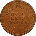 Penny Token 1812 Hull Lead works: Photo Coin, United Kingdom, Penny Token 1812 Hull Lead works / thumbnail