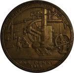 Penny Token 1813 Withymore Griffin: Photo Coin, United Kingdom, Penny Token 1813 Withymore Griffin / thumbnail