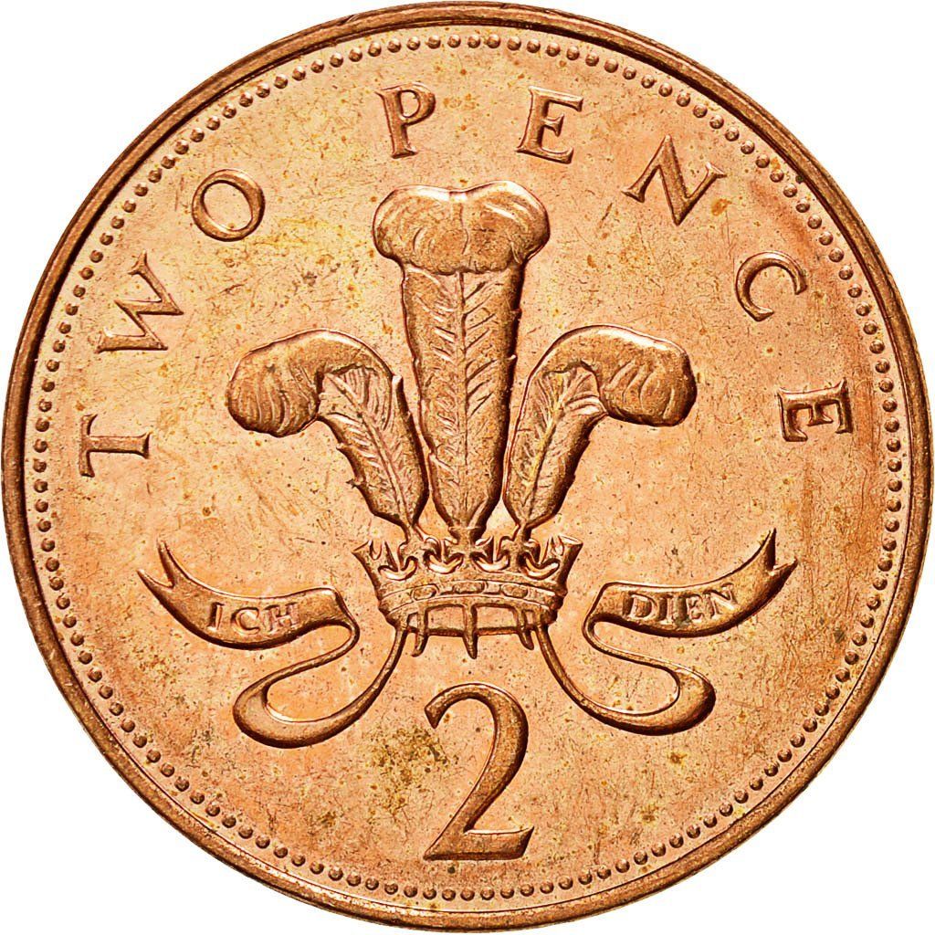 Two Pence 1999 Coin From United Kingdom Online Coin Club