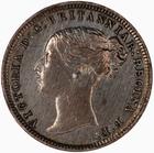 Threepence, First Design: Photo Coin - Threepence, Queen Victoria, Great Britain, 1877