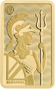 United Kingdom / Gold Gram Bar - Britannia, Series 2 - obverse photo