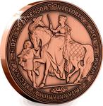 Queen Victoria Great Seals Bronze Medal: Photo Coin, United Kingdom, Queen Victoria Great Seals Bronze Medal / thumbnail