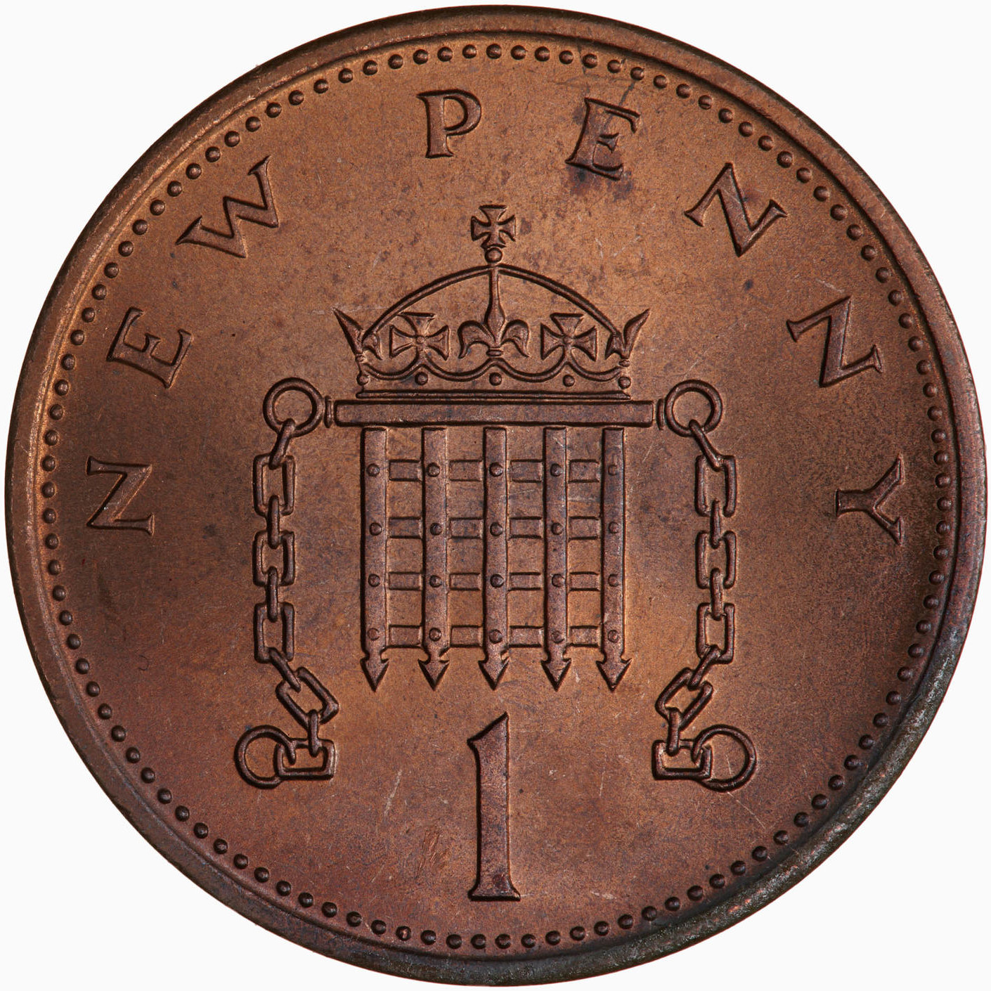 One Penny 1971 Coin From United Kingdom Online Coin Club