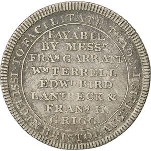 United Kingdom / Sixpence Token 1811 Bristol - reverse photo
