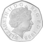 United Kingdom / Fifty Pence 1998 European Union (EU) - obverse photo