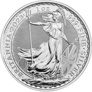 United Kingdom / Silver Ounce 2023 Britannia, Coronation - reverse photo