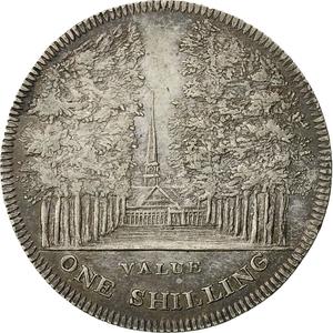 United Kingdom / One Shilling Token 1811 Bastin Cheltenham - obverse photo