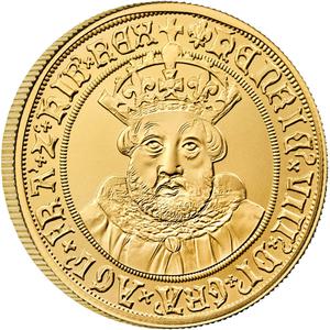 United Kingdom / Gold Ounce 2023 British Monarchs - King Henry VIII - reverse photo