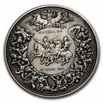 Silver Five Ounces 2015 Battle of Waterloo Medal: Photo Coin, United Kingdom, Silver Five Ounces 2015 Battle of Waterloo Medal / thumbnail