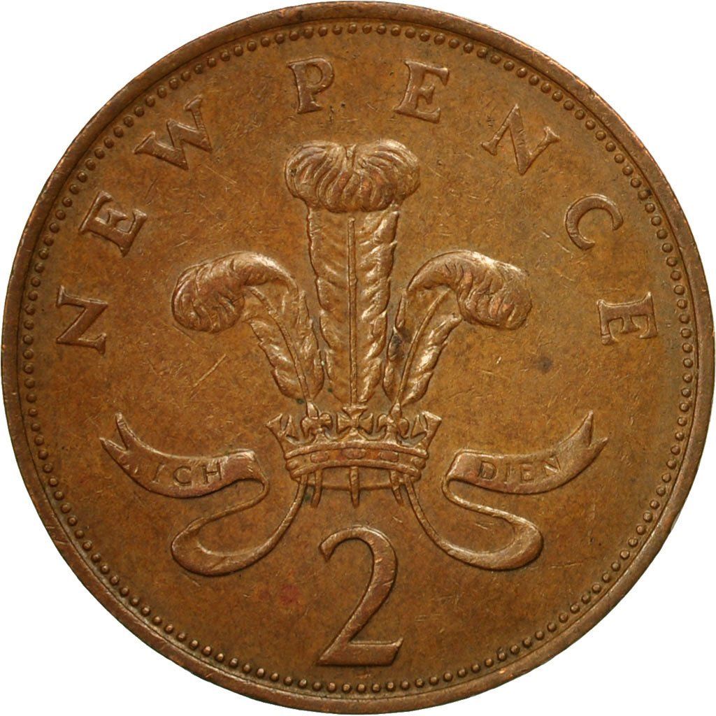 Two Pence 1975 Coin From United Kingdom Online Coin Club