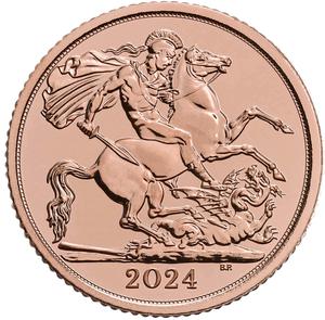 United Kingdom / Half Sovereign 2024 - reverse photo