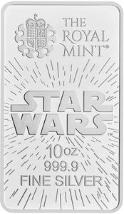 United Kingdom / Silver Ten Ounces Bar (2024) Star Wars Light Side - reverse photo