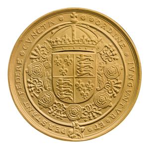 United Kingdom / Gold Two Ounces - Great Seals of the Realm - King Henry VIII - obverse photo