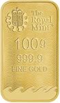 United Kingdom / Gold One Hundred Grams Bar - Britannia, Series 2 - reverse photo
