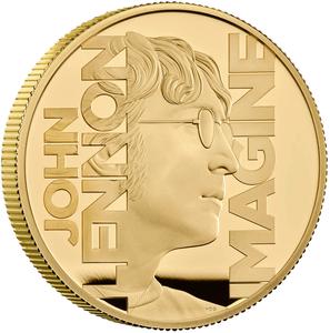 United Kingdom / Gold Two Ounces 2025 Music Legends - John Lennon - reverse photo
