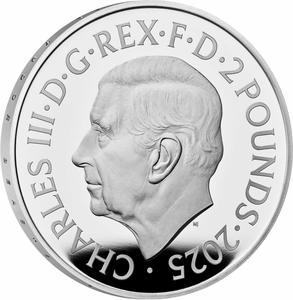 United Kingdom / Silver Ounce 2025 City Views - Athens - obverse photo
