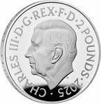 United Kingdom / Silver Ounce 2025 Royal Tudor Beasts - Greyhound of Richmond - obverse photo