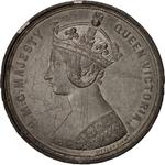International Exhibition 1862 Medal: Photo Coin, United Kingdom, International Exhibition 1862 Medal / thumbnail