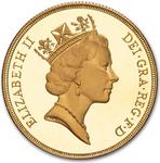 United Kingdom / Double Sovereign 1992 (Proof only) - obverse photo