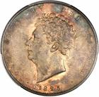 Halfcrown King George IV, Third Issue: Photo Great Britain 1825 half crown