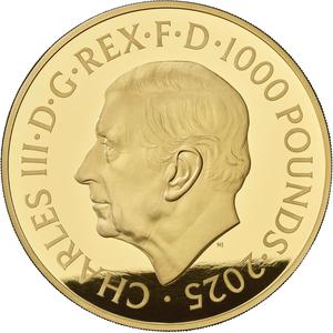 United Kingdom / Gold Kilo 2025 Waterloo Medal - obverse photo