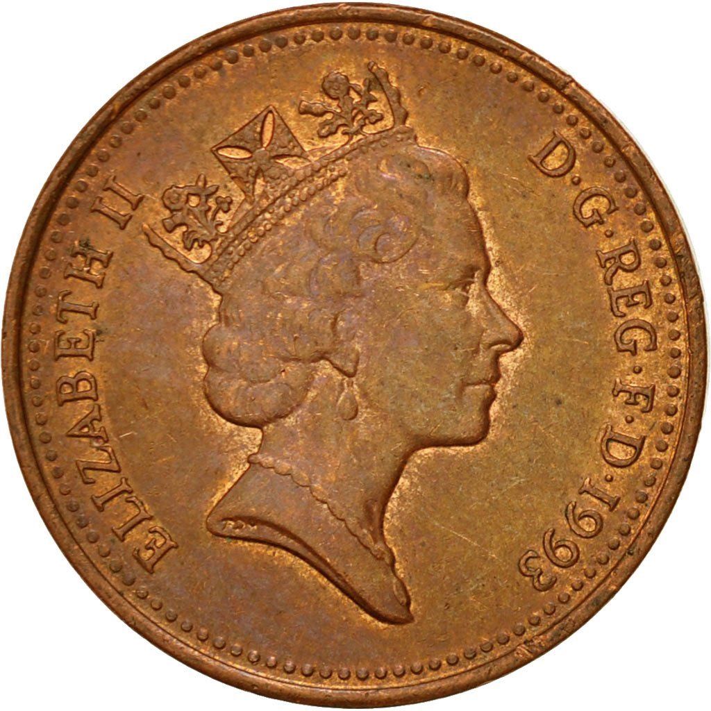 One Penny 1993 Coin From United Kingdom Online Coin Club