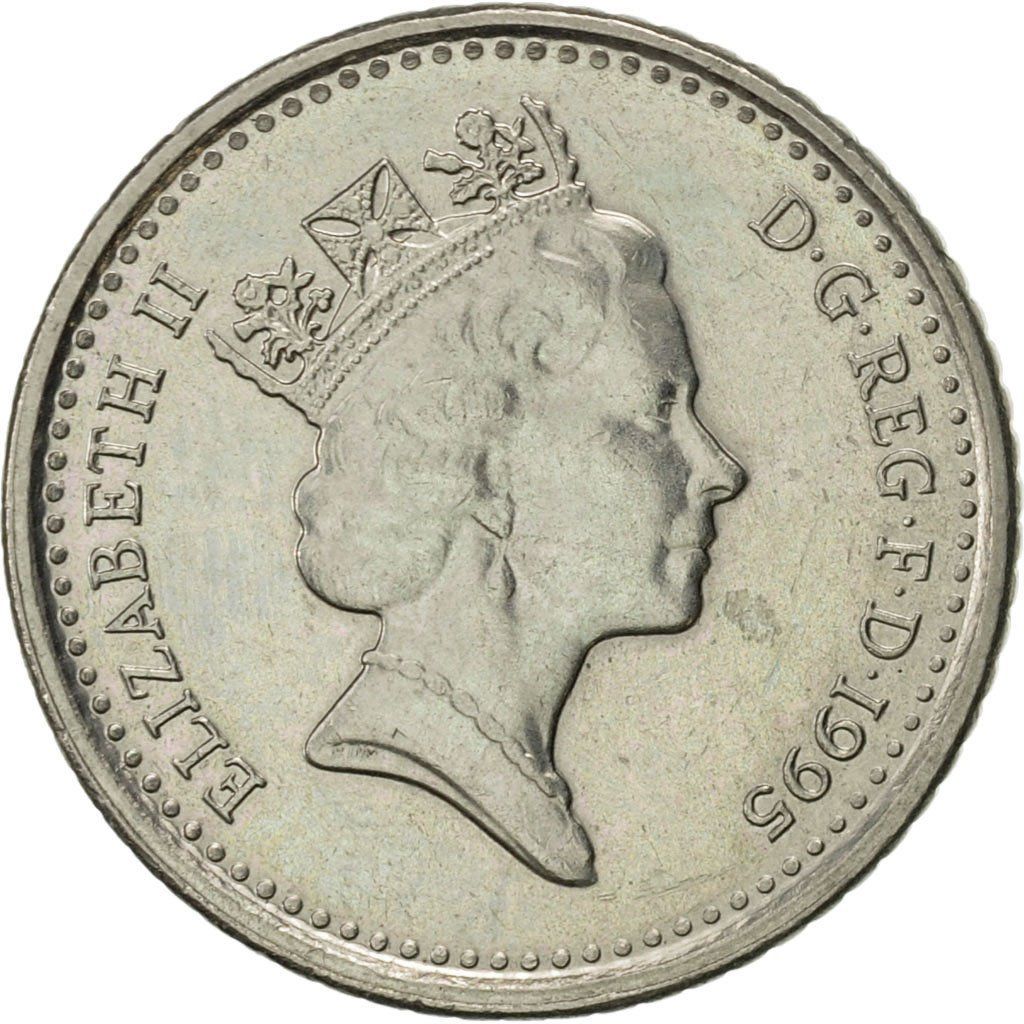 Five Pence 1995 Coin From United Kingdom Online Coin Club