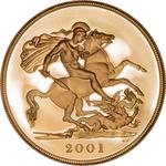 United Kingdom / Sovereign 2001 - reverse photo