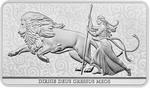United Kingdom / Silver Ten Ounces Bar (2025) Una and the Lion - obverse photo