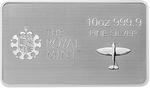 Silver Ten Ounces Bar (2025) WWII Battle of Britain: Photo WWII Battle of Britain 10oz Silver Bullion Minted Bar / thumbnail