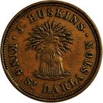 Farthing Token Staffordshire Darlaston: Photo Coin, United Kingdom, Farthing Token Staffordshire Darlaston / thumbnail