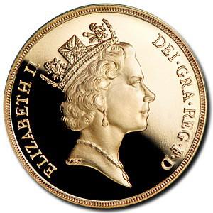 United Kingdom / Double Sovereign 1991 (Proof only) - obverse photo