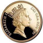 United Kingdom / Double Sovereign 1991 (Proof only) - obverse photo
