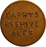 Pub Token Darby's Beehive Ales: Photo Coin, United Kingdom, Pub Token Darby's Beehive Ales / thumbnail