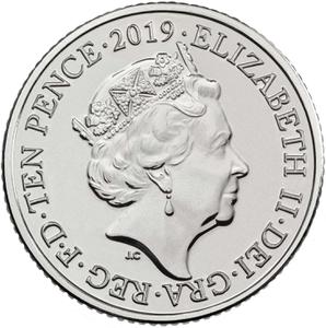 United Kingdom / Ten Pence 2019 R - Robin - obverse photo