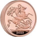 United Kingdom / Sovereign 2023 Coronation / Piedfort - reverse photo
