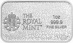 United Kingdom / Silver Ounce Bar (2025) Una and the Lion - reverse photo