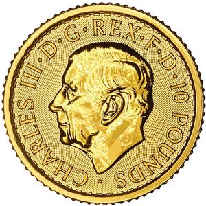 United Kingdom / Gold Tenth-Ounce 2024 Britannia, Bullion - obverse photo