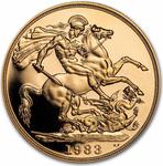 United Kingdom / Double Sovereign 1983 (Proof only) - reverse photo