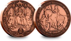United Kingdom / Queen Victoria Great Seals Bronze Medal - obverse photo