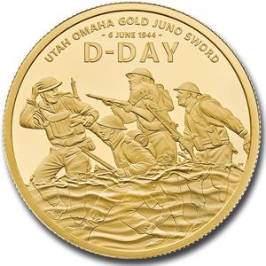 United Kingdom / Gold Ounce 2024 D-Day Anniversary - reverse photo